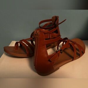 Style & Co. Brown Strappy Sandals